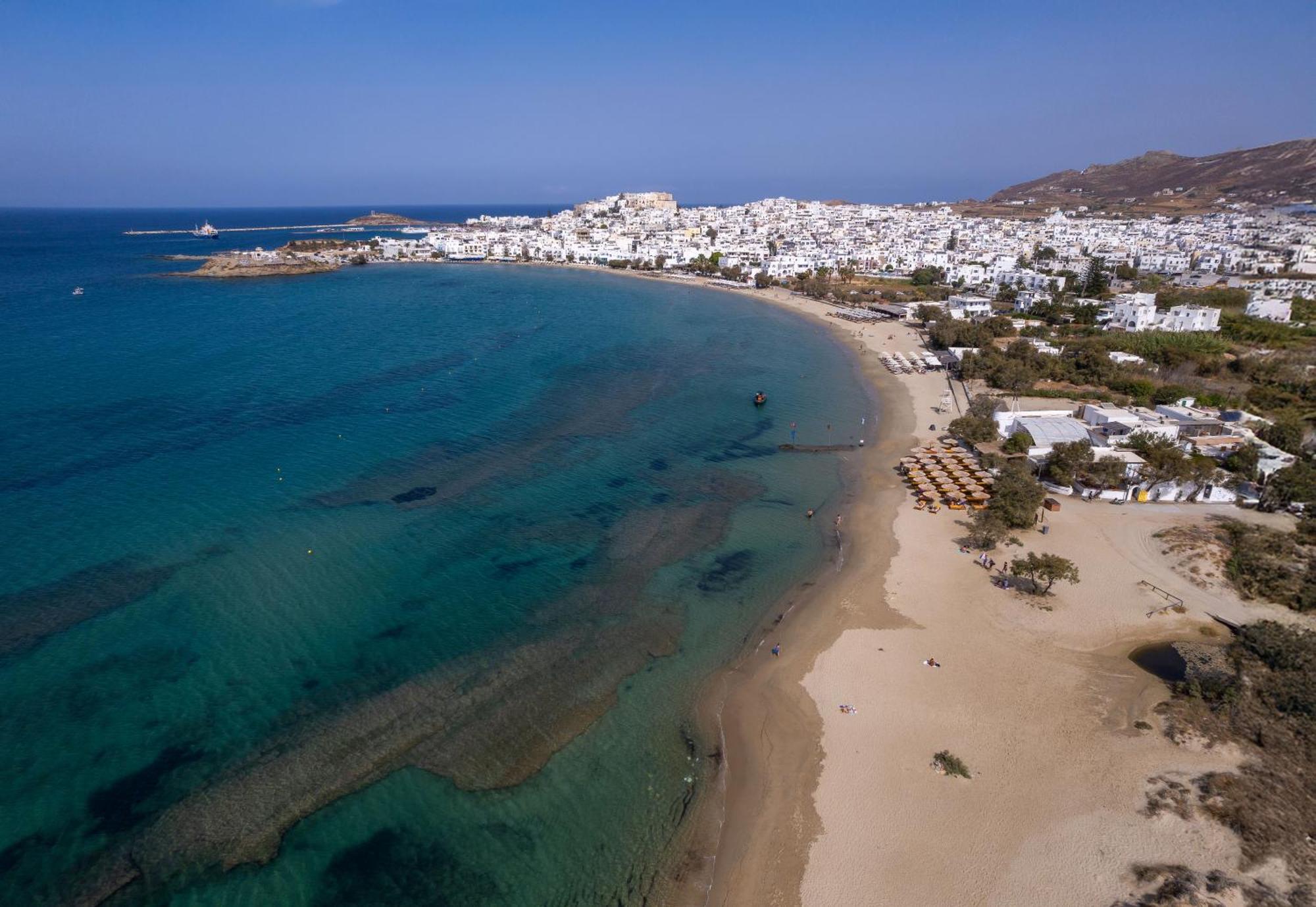 Flisvos Beach Apartments Naxos City Luaran gambar