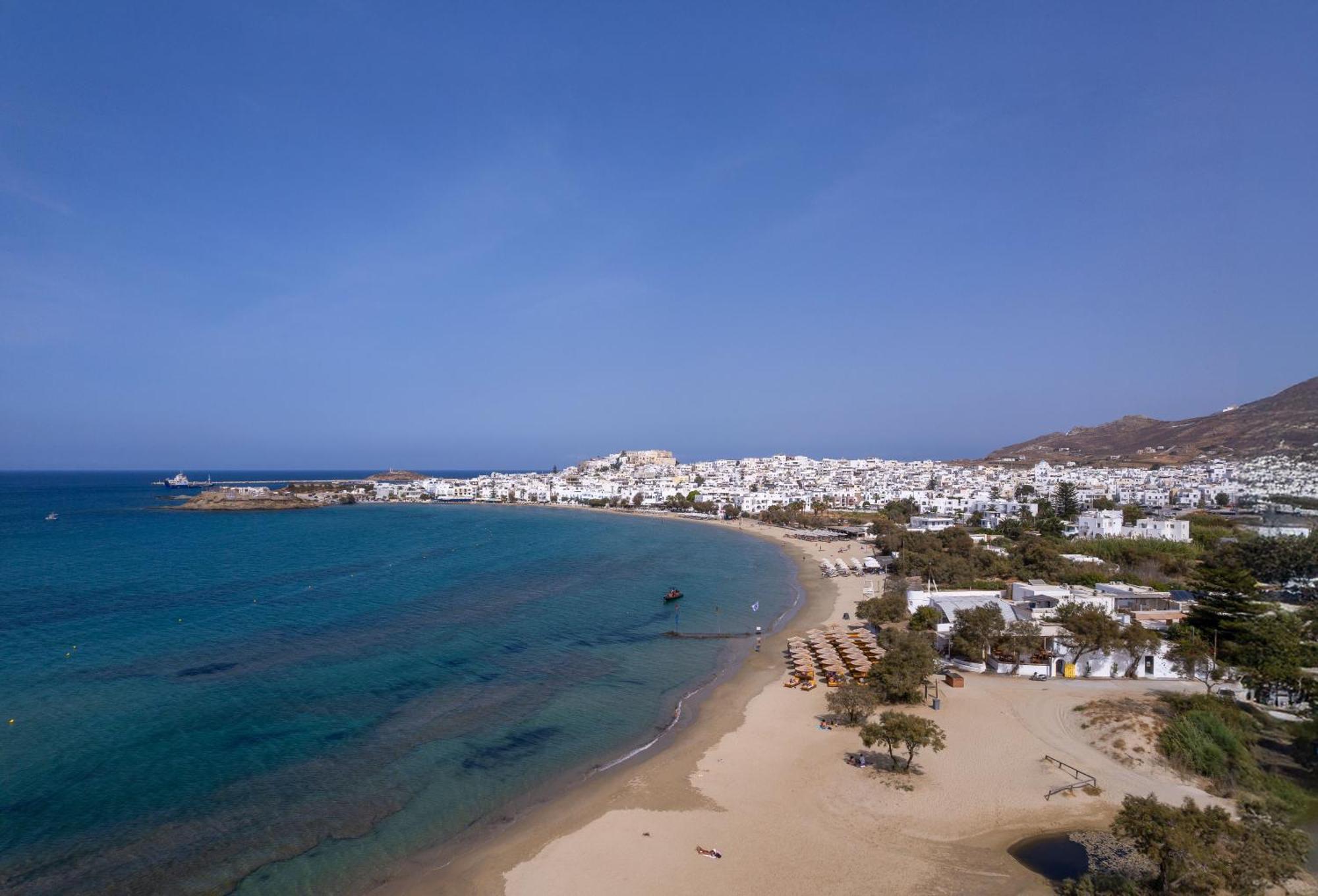 Flisvos Beach Apartments Naxos City Luaran gambar